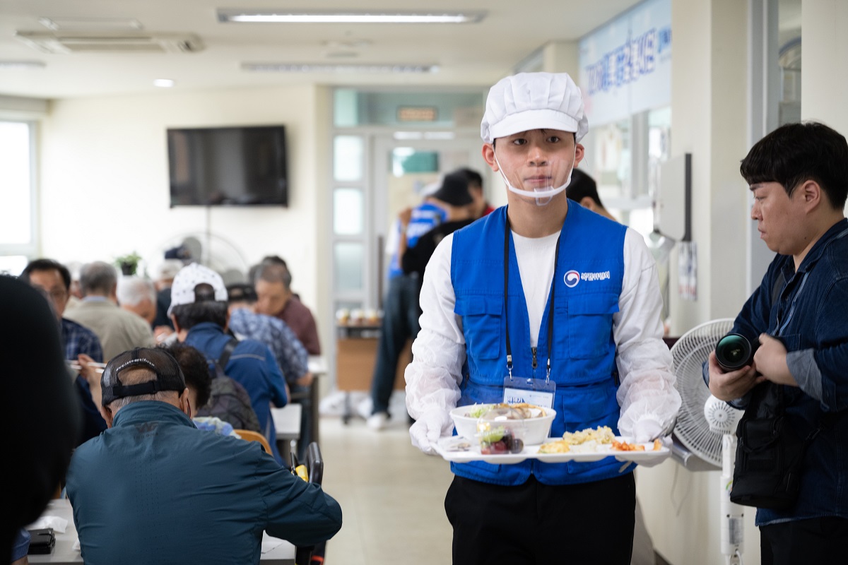 행복공감봉사단 일흔 다섯 번째 나눔 활동 모습